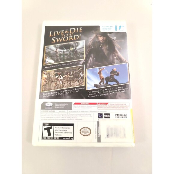 Pirates of the Caribbean: At World's End (Nintendo Wii, 2007) Complete - Picture 6 of 6